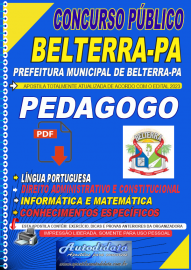 Apostila digital concurso da Prefeitura de Belterra-PA 2023 - PEDAGOGO