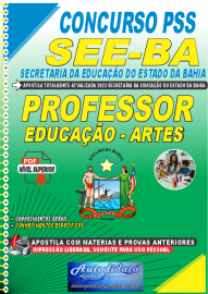 Apostila Digital Concurso SEE-BA 2023 Professor de Artes
