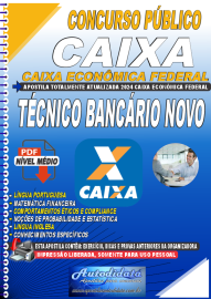 Apostila Digital Concurso Caixa Econmica Federal-CAIXA 2022 Tcnico Bancrio