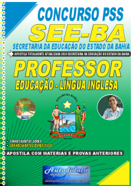 Apostila Impressa Concurso SEE-BA 2023 Professor de Lngua Inglesa