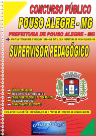 Apostila Impressa Concurso Pouso Alegre - MG 2024 Supervisor Pedaggico 