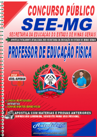 Apostila Digital Concurso SEE-MG 2023 Professor de Educao Fsica