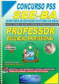 Apostila Digital Concurso SEE-BA 2023 Professor de Educao Profissional