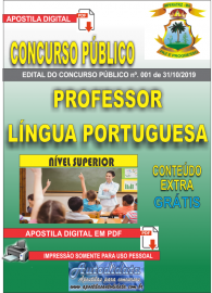Apostila Digital Concurso - Prefeitura Municipal de Imperatriz - MA 2019 - Professor Lngua Portuguesa