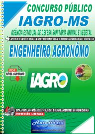 Apostila Digital Concurso Agncia Estadual de Defesa Sanitria Animal e Vegetal IAGRO-MS 2022 Engenheiro Agrnomo