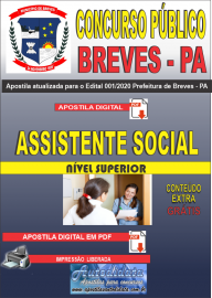 Apostila Digital Concurso Pblico Prefeitura de Breves - PA 2020 Assistente Social