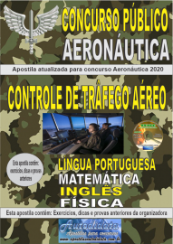 Apostila Impressa Concurso Pblico Aeronutica - 2020 Controle de Trfego Areo
