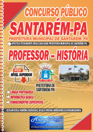 Apostila concurso de Santarém-PA 2023 – Professor de História