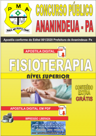 Apostila Digital Concurso Pblico Prefeitura de Ananindeua - PA 2020 rea Fisioterapia