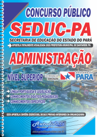 Apostila Digital Concurso SEDUC - PA 2024 Administrao