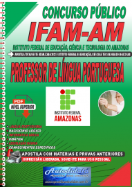 Apostila Digital Concurso IFAM - AM 2022 Professor de Lngua Portuguesa