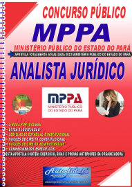 Apostila Impressa Ministrio Pblico do Par - MPPA 2022 Analista Jurdico