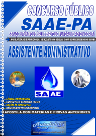 Apostila Impressa Concurso SAAE Municpio de Rondon - PA 2023 Assistente Administrativo