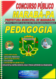 Apostila Impressa Concurso Prefeitura de Marab - PA 2022 Pedagogia