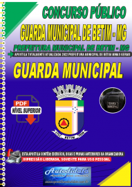 Apostilas Digital Guarda Municipal de Betim - MG 2022 Guarda Municipal