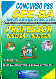 Apostila Impressa Concurso SEE-BA 2023 Professor de Biologia