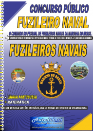 Apostila Impressa Concurso Marinha do Brasil - 2022 Fuzileiro Naval