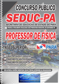 Apostila Digital Concurso SEDUC - PA 2024 Professor de Fsica