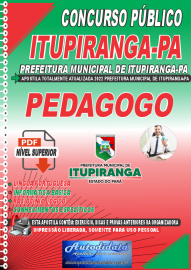 Apostila Digital Prefeitura de Itupiranga - PA 2022 Pedagogo
