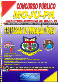 Apostila Digital Concurso Prefeitura de Moju - PA 2022 Professor de Educao Fsica