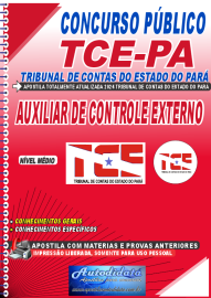 Apostila impressa concurso do TCE-PA 2024 Tribunal de Contas do Estado do Par  Auxiliar de Controle Externo