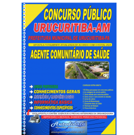 Apostila impressa concurso da Prefeitura municipal de Urucurituba - AM 2024 - Agente Comunitrio de Sade