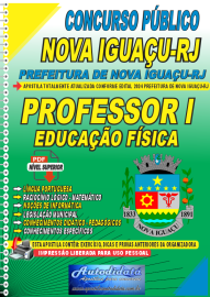 Apostila Digital Concurso Nova Iguau - RJ 2024 Professor de Educao Fsica l