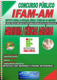 Apostila Impressa Concurso IFAM - AM 2022 Agronomia/Ciências Agrárias