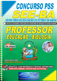 Apostila Digital Concurso SEE-BA 2023 Professor de Biologia