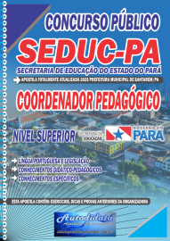 Apostila Digital Concurso SEDUC - PA 2024 Coordenador Pedaggico
