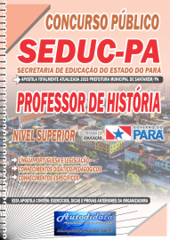 Apostila Digital Concurso SEDUC - PA 2024 Professor de Histria