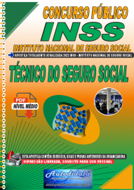 Apostila Digital Concurso Instituto Nacional de Seguro Social - INSS 2022 Técnico do Seguro Social