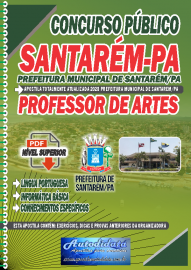 Apostila concurso de Santarém-PA 2023 – Professor de Artes