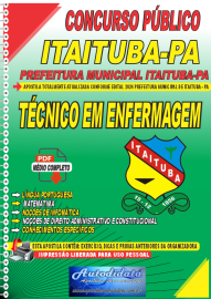 Apostila Digital Concurso Prefeitura de Itaituba - PA 2024 Tcnico em Enfermagem