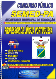 Apostila Digital Concurso Prefeitura de Castanhal - PA SEMED - PA 2024 Professor de Lngua Portuguesa 