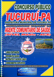 Apostila impressa concurso de Tucuruí-PA 2023 - Agente Comunitário de Saúde