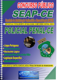 Apostila impressa concurso da SEAP-CE- SEPLAG 2024 - Polcial Penal