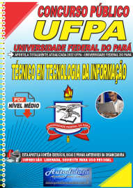 Apostila Digital Concurso Universidade Federal do Pará - UFPA 2022 Técnico em Tecnologia da Informação