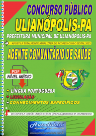 Apostila digital concurso de Ulianpolis-PA 2023 - AGENTE COMUNITRIO DE SUDE -ACS