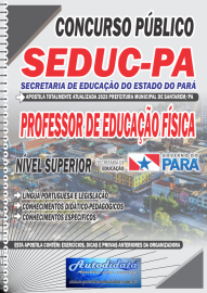 Apostila Digital Concurso SEDUC - PA 2024 Professor de Educao Fsica
