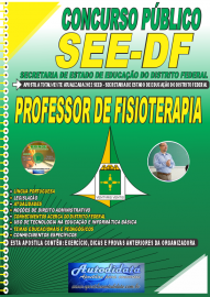 Apostila Impressa Concurso SEE-DF 2022 Professor de Fisioterapia