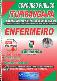 Apostila Digital Prefeitura de Itupiranga - PA 2022 Enfermeiro