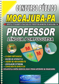 Apostila Impressa Concurso Pblico Prefeitura de Mocajuba - PA 2021 Professor de Lngua Portuguesa