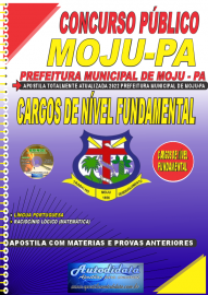 Apostila Impressa Concurso Prefeitura de Moju - PA 2022 Cargos de Nvel Fundamental