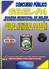 Apostila Digital Concuso Pblico GBEL-PA 2022 Guarda Municipal de Belm