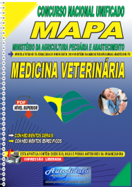 Apostila Digital Concurso Nacional Unificado MAPA 2024 Medicina Veterinria