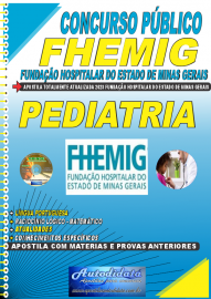 Apostila Impressa Concurso FHEMIG 2023 Pediatria 