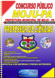Apostila Impressa Concurso Prefeitura de Moju - PA 2022 Professor de Cincias