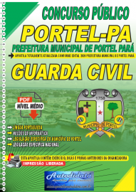 Apostila Digital Concurso Prefeitura de Portel - PA 2024 Guarda Civil