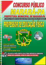 Apostila Digital Concurso Prefeitura de Marab - PA 2022 Professor de Educao Fsica